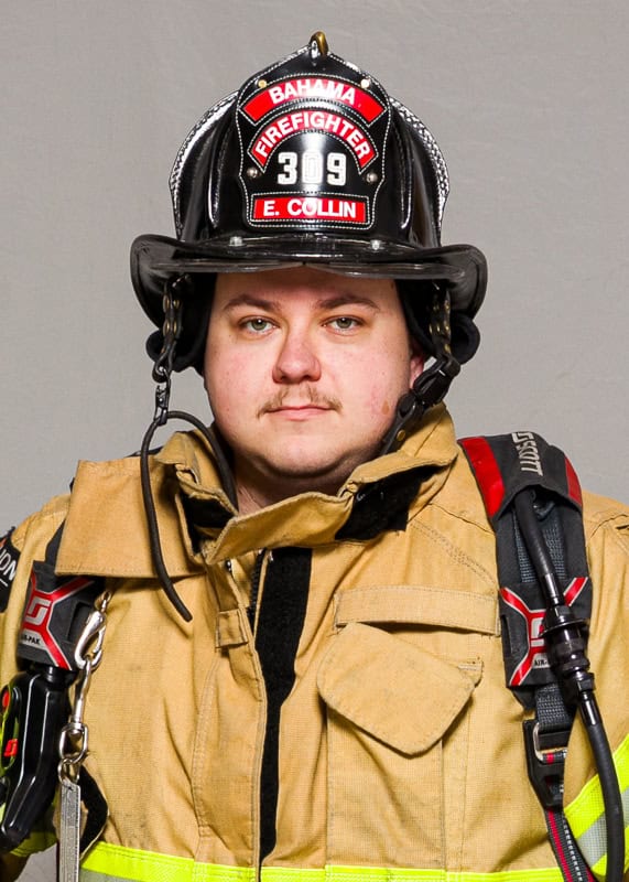 Collin Earl, Bahama Volunteer Fire Department