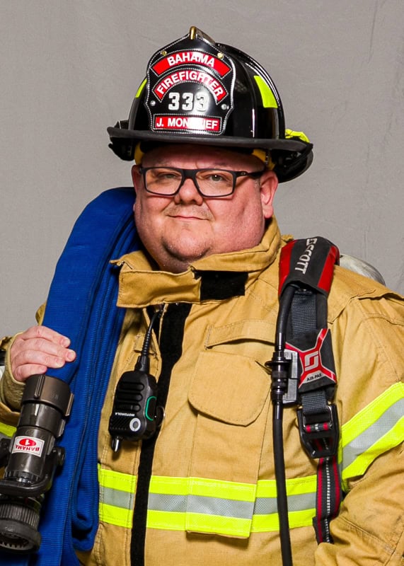 Joshua Moncrief, Bahama Volunteer Fire Department