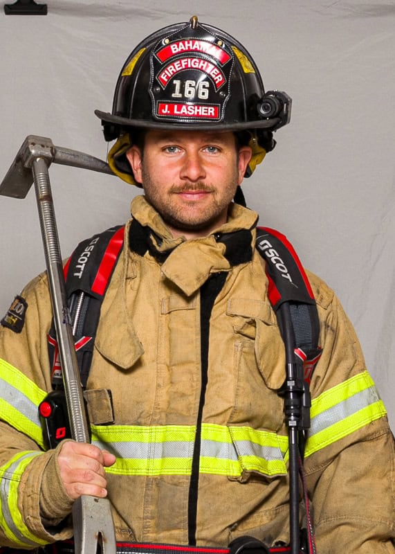 John Lasher, Bahama Volunteer Fire Department