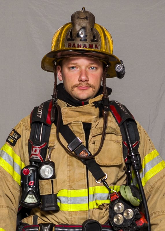 Matthew Swain, Bahama Volunteer Fire Department